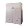 Buy cheap Business Metal Storage Locker , No smell 2 Door Steel Locker Powder Coating from wholesalers