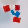 Buy cheap 41x41MM 316 SS Plastic Unistrut Caps Red Blue Unistrut PVC Cover from wholesalers