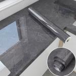 Marble Wallpaper Wall Covering Heat Insulation Luxury Self-Adhesive 3D Stone