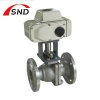 Buy cheap Explosion Proof Stainless Steel Electric Flange Ball Valve 90° Rotary Ball Valve product
