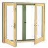 Buy cheap 5mm+12A+5mm Aluminum Clad Casement Windows Thermal Break Wood Grain from wholesalers