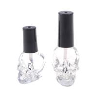 Buy cheap 8ml Nail Empty Uv Gel Polish Bottles Container 1.45" Skull 3.7cm product