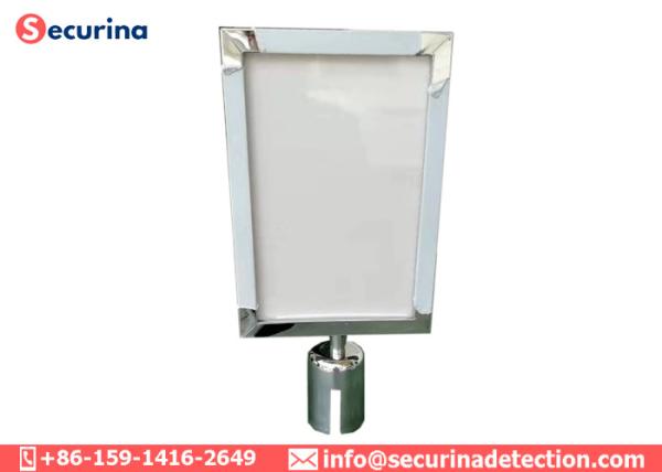 Buy cheap Sign Holder Frame For Hotel Rope Queue Line Stanchion Post Events Stanchion from wholesalers