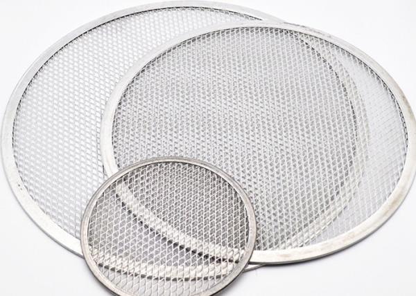 Aluminum Kitchen Metal Filter Screen 6 10 12 14 Inch Stainless Steel 304 Pizza