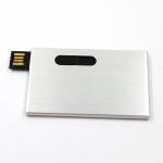 Waterproof Ultra Thin Credit Card Usb Flash Drive 2.0 15MB/S 128GB