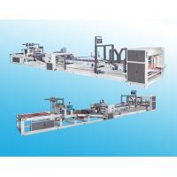 Buy cheap Automatic Carton Folder Gluer Machine 150m/min easy operation product