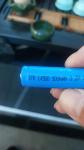 AA Cylindrical Li Ion Battery 3.2V 500mAh LiFePO4 14500 Protected Lithium Ion