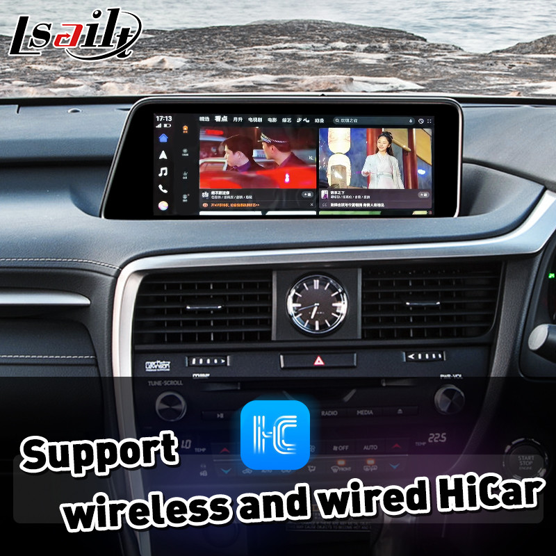 Wireless Android Auto Carplay Interface for Lexus RX350 RX200T RX 350 Mouse Control 2016-2019