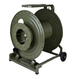 Buy cheap Anti Corrosive Tactical Fiber Optic Cable Reel , Cable Storage Reel With Hole from wholesalers