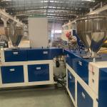 PVC Granules Siemens Motor Spiral Hose Machine PE Pipe Extrusion Line