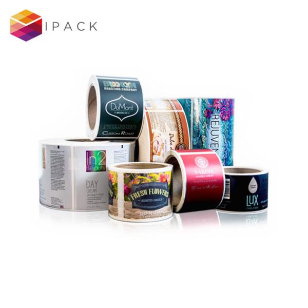 Buy cheap 80g CMYK Color Printed Adhesive Labels For Cosmetics Gift from wholesalers