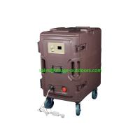 Buy cheap Durable Brown Electric 116Litre Front Loading Insulated Food Pan Cart product