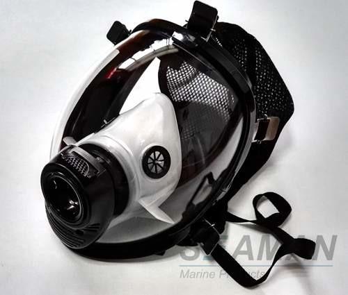 Buy cheap Fire Fighting Silicone Full Face Gas Mask For Breathing Apparatus SCBA Face Mask from wholesalers