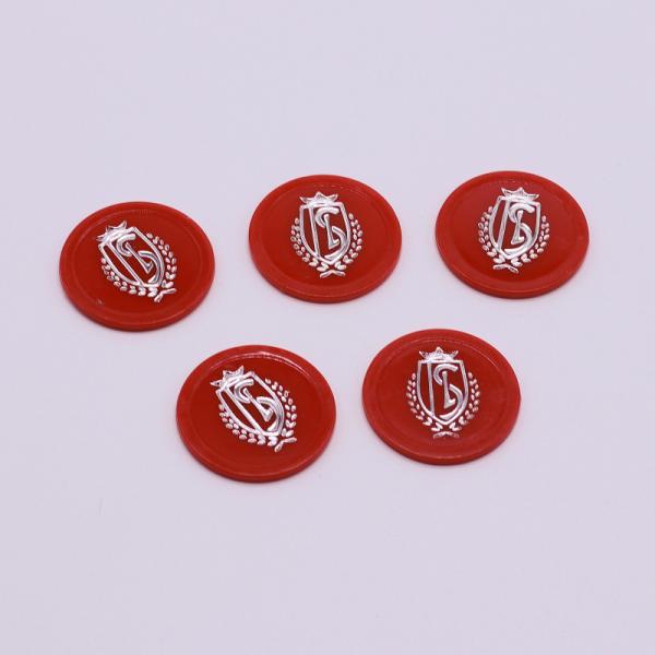 Buy cheap Eco-friendly Durable Material Embossed Printing Plastic Token Coins for Promotional Gifts from wholesalers