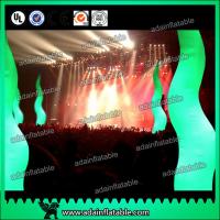 Buy cheap Stage Events Decoration Lighting Inflatable Cone Concert Decoration product