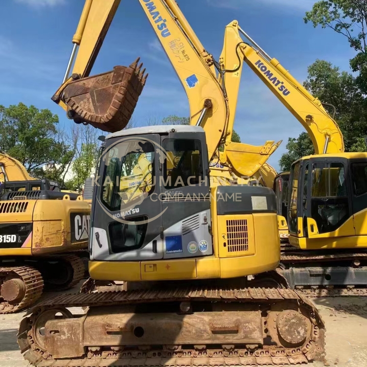 12.7TON Komatsu PC128 Second Hand Crawler Excavator for Construction Equipment Demand
