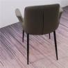 Buy cheap Coffee Shop Furniture 59cm Metal Restaurant Chairs from wholesalers