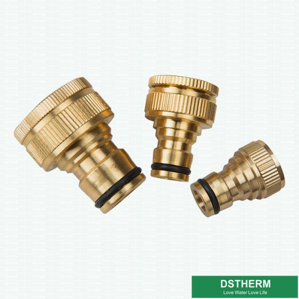 Buy cheap Threaded Garden Hose Pipe Fittings Brass Hose Tap Connector from wholesalers