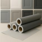 Soft Touch Super Matte Solid Color PVC Lamination Film for Furniture and Doors
