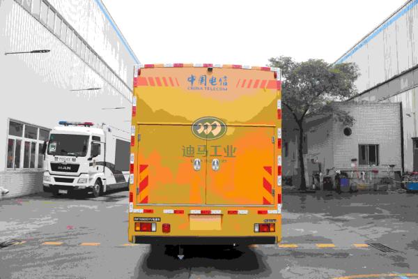 Buy cheap Diesel 500mm Wheelbase 6.8L 300KW Power Supply Vehicle from wholesalers