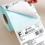50mm×25mm Self Adhesive Thermal Label Paper Roll 65gsm 40 X 30mm