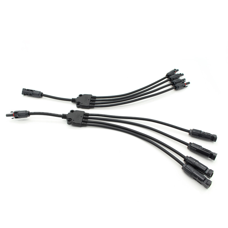35Mm2 Solar PV Cable Connector Pv1F Dc 2 Core Panel Field