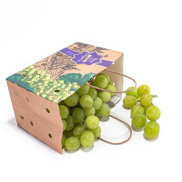 Buy cheap Customizable Sustainable Fruit Packing Paper Bags For Fruits And Vegetables from wholesalers