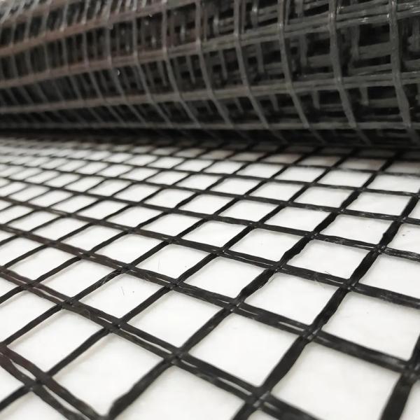 Buy cheap Customized Fiberglass Biaxial Geogrid 120kn Pavement Reinforcement from wholesalers