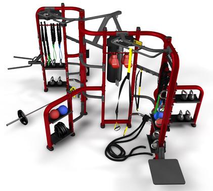 Buy cheap Multi Station Synergy Gym Equipment , Cable Crossover Synergy Workout Machine from wholesalers