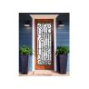 Buy cheap Antiseptic Custom Wrought Iron Doors With Glass Inspiration Craftsmanship from wholesalers