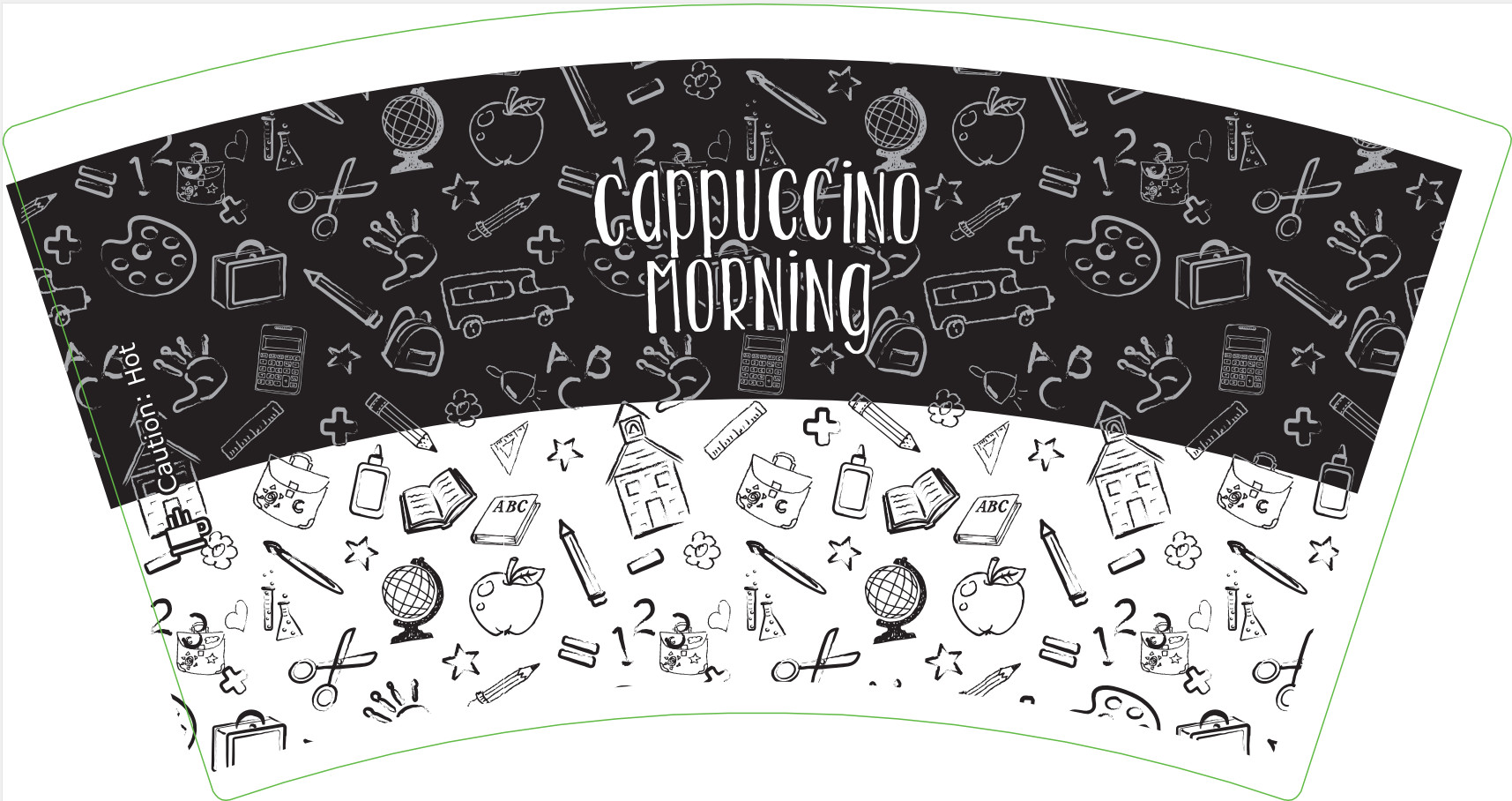 Biodegradable Paper Cup Fan Cuatom Size And Color PE Coated For Coffee Cup