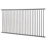 Buy cheap Customized Black Zinc Steel Metal Garrison Fence Panels Maintenance Free from wholesalers