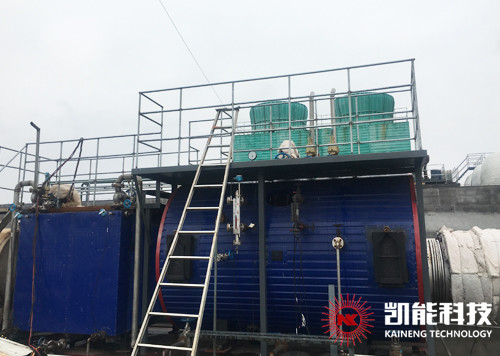 1200KW Gas Engine Exhaust Gas Boiler Horizontal