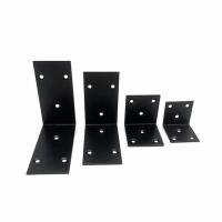 Buy cheap Stainless Steel Galvanized Steel Table Custom Metal Bracket Right Angle Corner product