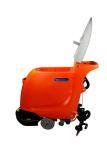 Tile Floor Walk Behind Auto Scrubber , Small Battery Powered Floor Scrubber