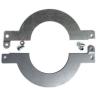 Buy cheap Thin Bucket Shims For Excavator Forged Silvery Round Metal Shims from wholesalers