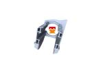 Heat Treatment Bulldozer Undercarriage Parts SK200 Front Idler Front Fork