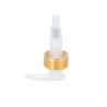 Buy cheap 1.0ml/t Gold and Silver Lotion Pump 33/410 Metal Foaming Soap Pump from wholesalers