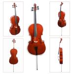Handmade/Advanced Solid Wood Cello High Quality Aca500 The high carbon steel