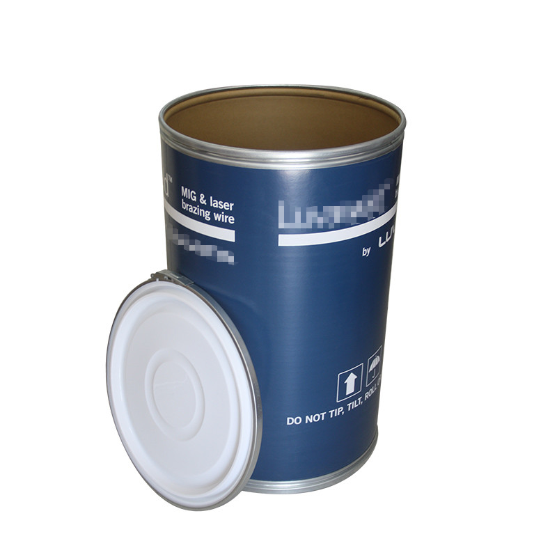 220L 58 Gallon Fibre Storage Drums Color Printed Bulk Fiber Drums
