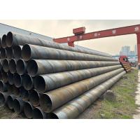 Buy cheap SSAW SAWH Welded Spiral Steel Pipe ASTM A53 / A795 / A135 / A252 product