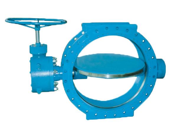 SUFA Brand Large Water Butterfly Valve Manual Double Flanged Metal To Metal