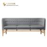 Buy cheap Couch Sofa, Booth Sofa, Hotel Couch, Club Couch, PU Leather Upholstery, High Density Foam, Solid Wooden Base from wholesalers