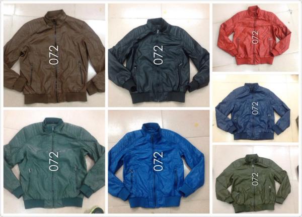 Buy cheap 072A Men's pu fashion jacket coat stock from wholesalers