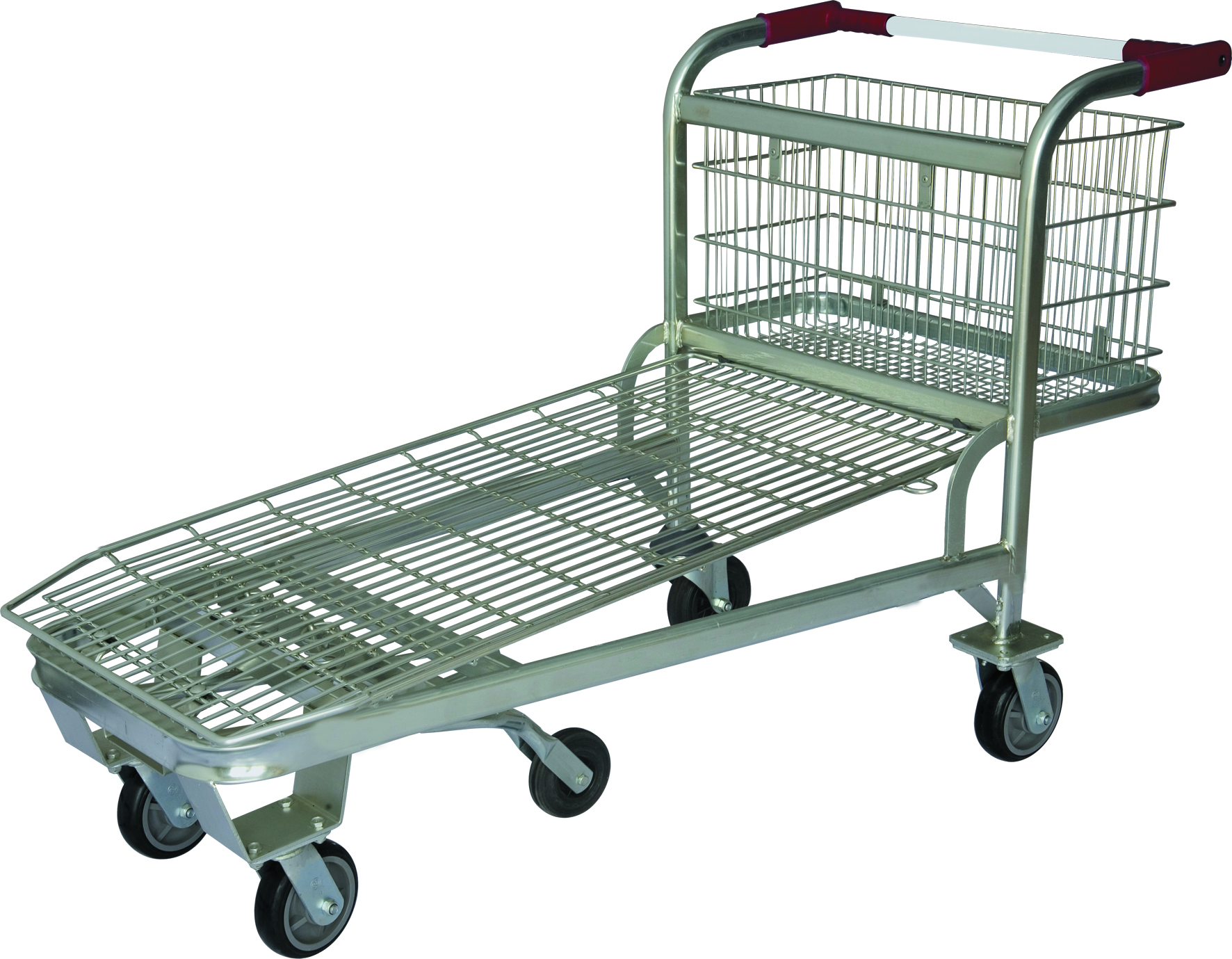 Wholesales supermarket/warehouse cargo trolley logistic cart