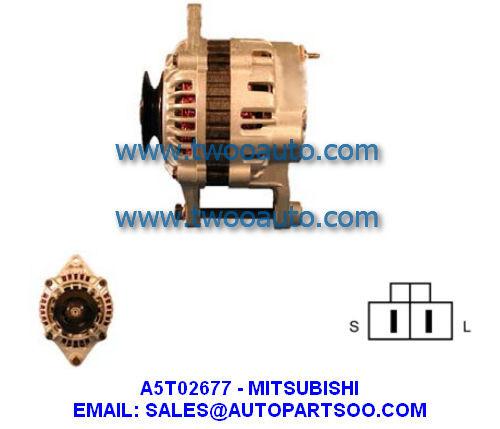 Buy cheap A5T02677 A5T03477 - MITSUBISHI Alternator 12V 60A Alternadores from wholesalers