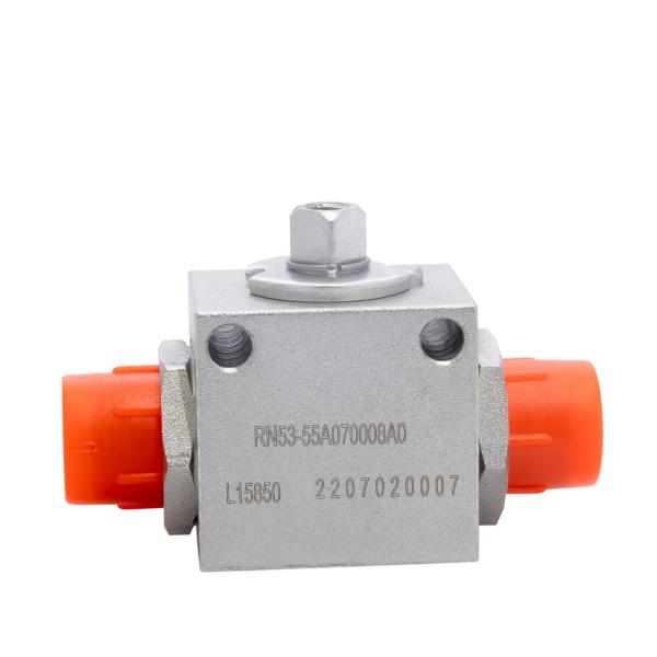 Buy cheap Thread Straight Hydraulic Ball Valve High Pressure Cut-Off Valves from wholesalers