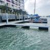 Buy cheap Durable Frame Bridge Aluminum Alloy Black HDPE Marine Pontoon from wholesalers