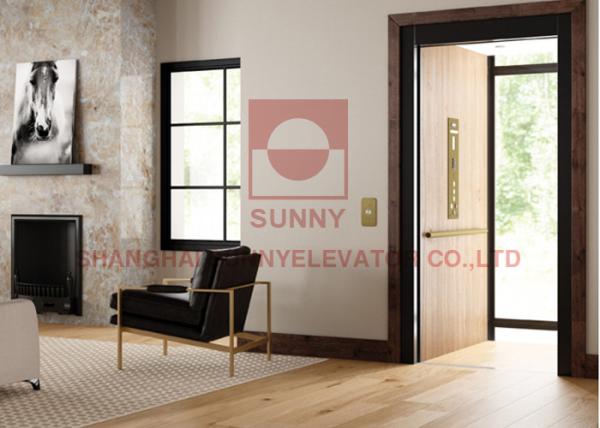 Buy cheap 40 Ft/Min 340kg Villa Home Elevator With Automatic Slim Doors from wholesalers