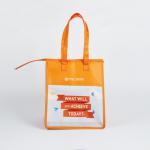 outdoor fitness thermal non woven cooler bag reusable insulated non woven lunch
